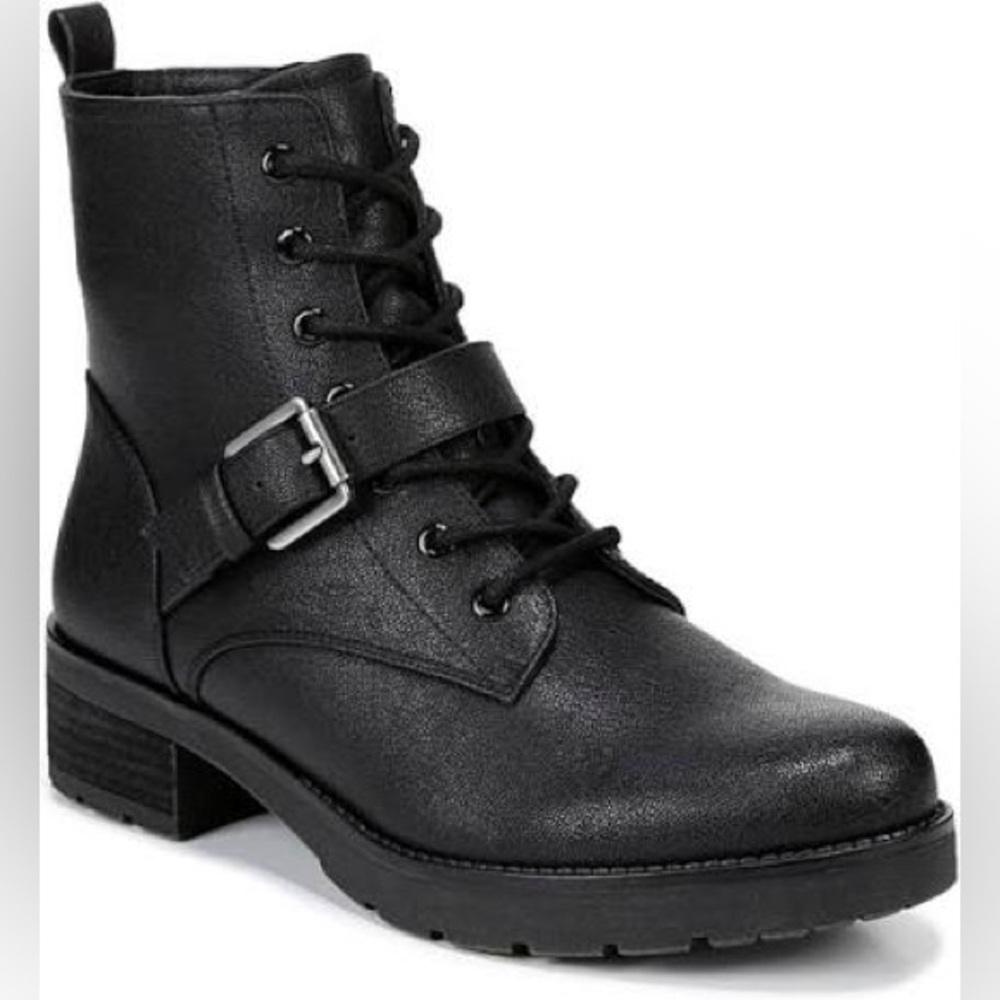 Soul Naturalizer Black combat boot size 7.5